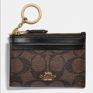 Coach key pouch
